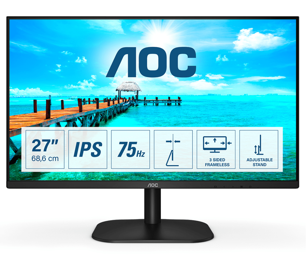 27 MONITOR Basic-Line IPS 1920x1080 16:9 75Hz 250